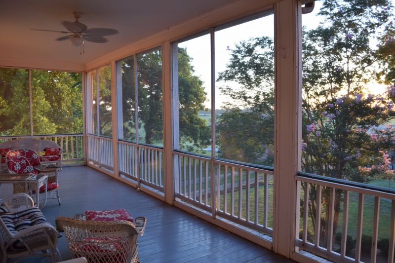 Screened In Porch Installation detail